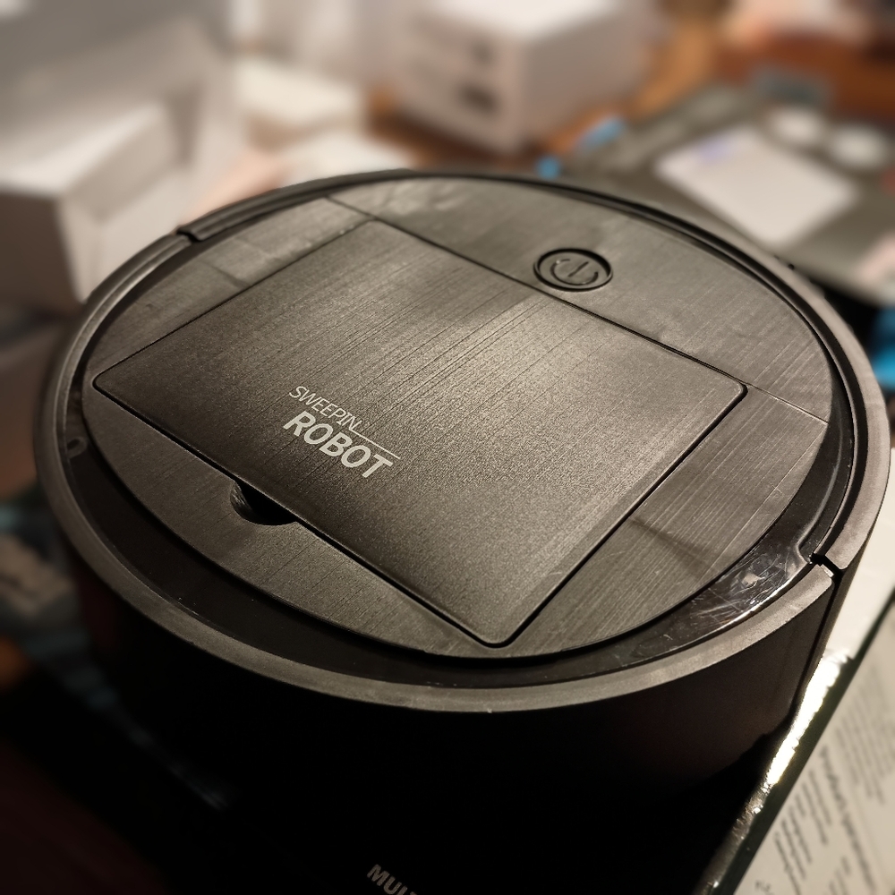ROBOT VACUUM CLEANER - NEW // Auto Sweeper Brush Duster floor carpet mop room